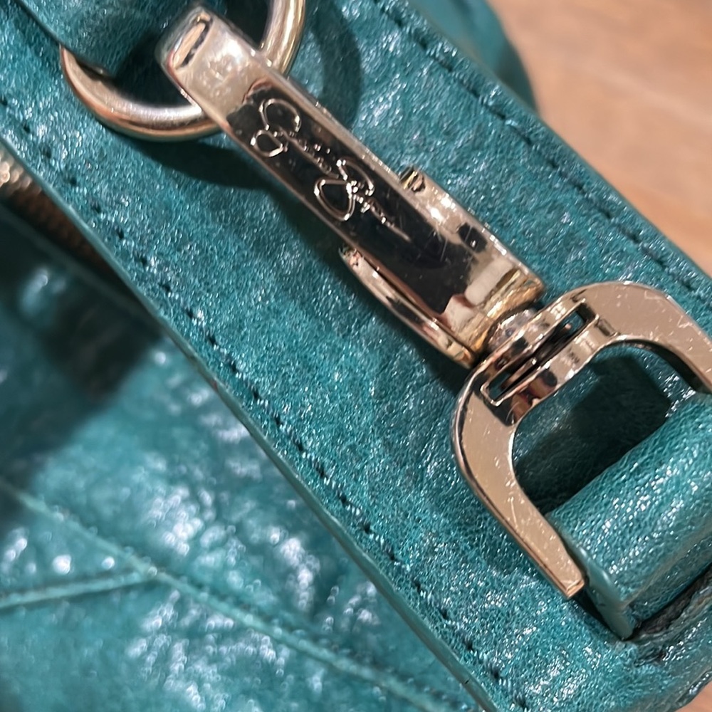 GUC Jessica Simpson®️ Teal Handbag 👜 - Picture 13 of 16